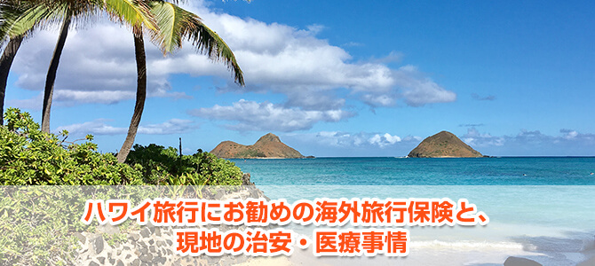 ハワイに行く方の海外旅行保険の選び方